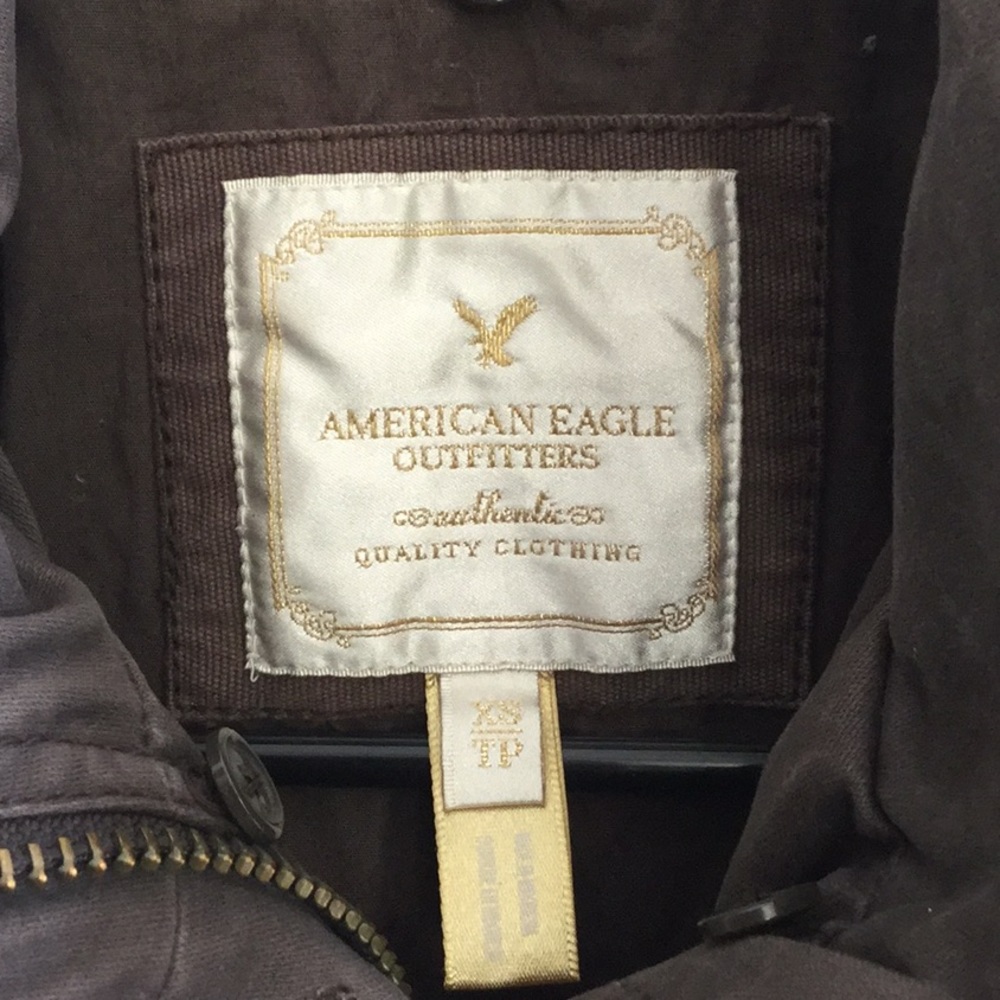 American Eagle Brown Cargo Jacket - image 2